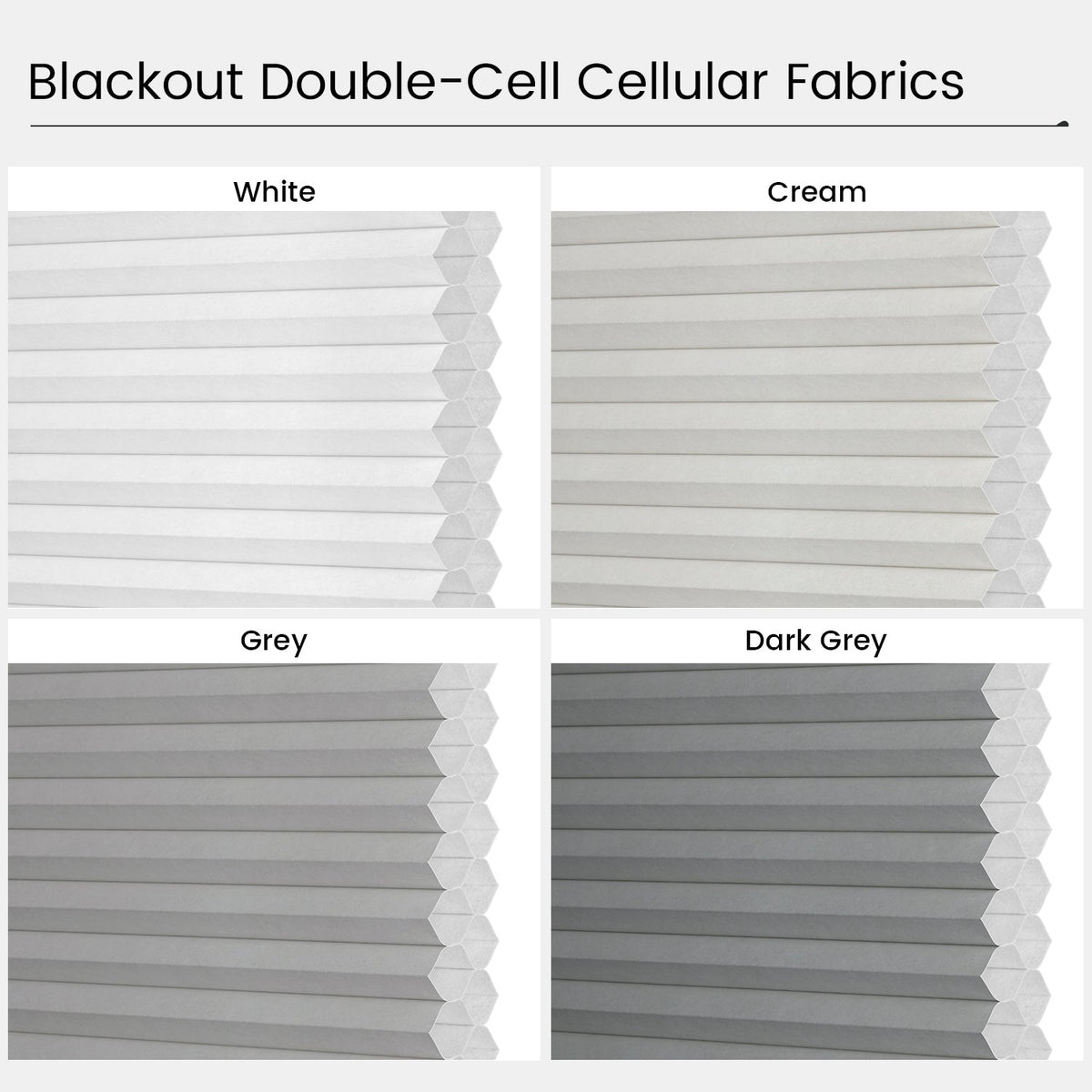 double cellular blinds fabrics