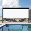 Kincmo Motorized Outdoor Shades 0%/1%/3%/5% Openness