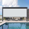 Kincmo Motorized Outdoor Shades 0%/1%/3%/5% Openness