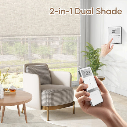 Kincmo Motorized Dual Shades