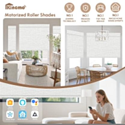 motorized roller shades 100% blackout