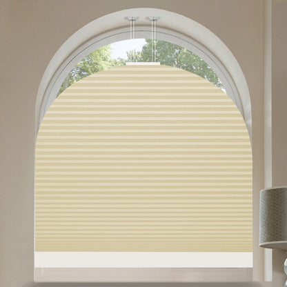 Kincmo Motorized Elongated Arched Cellular Shades