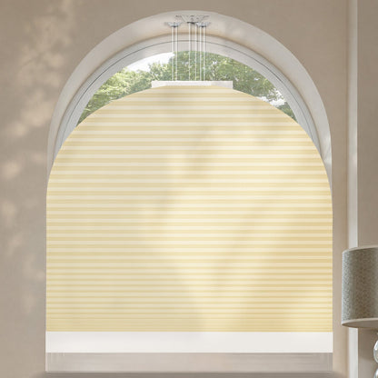 Kincmo Motorized Elongated Arched Cellular Shades