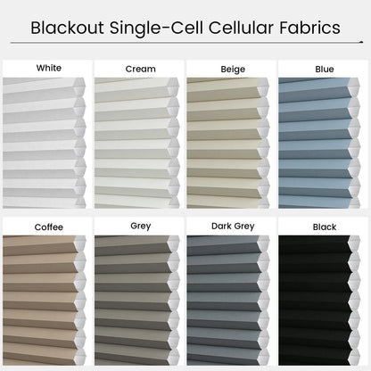 Kincmo 100% Blackout Motorized Cellular Shades