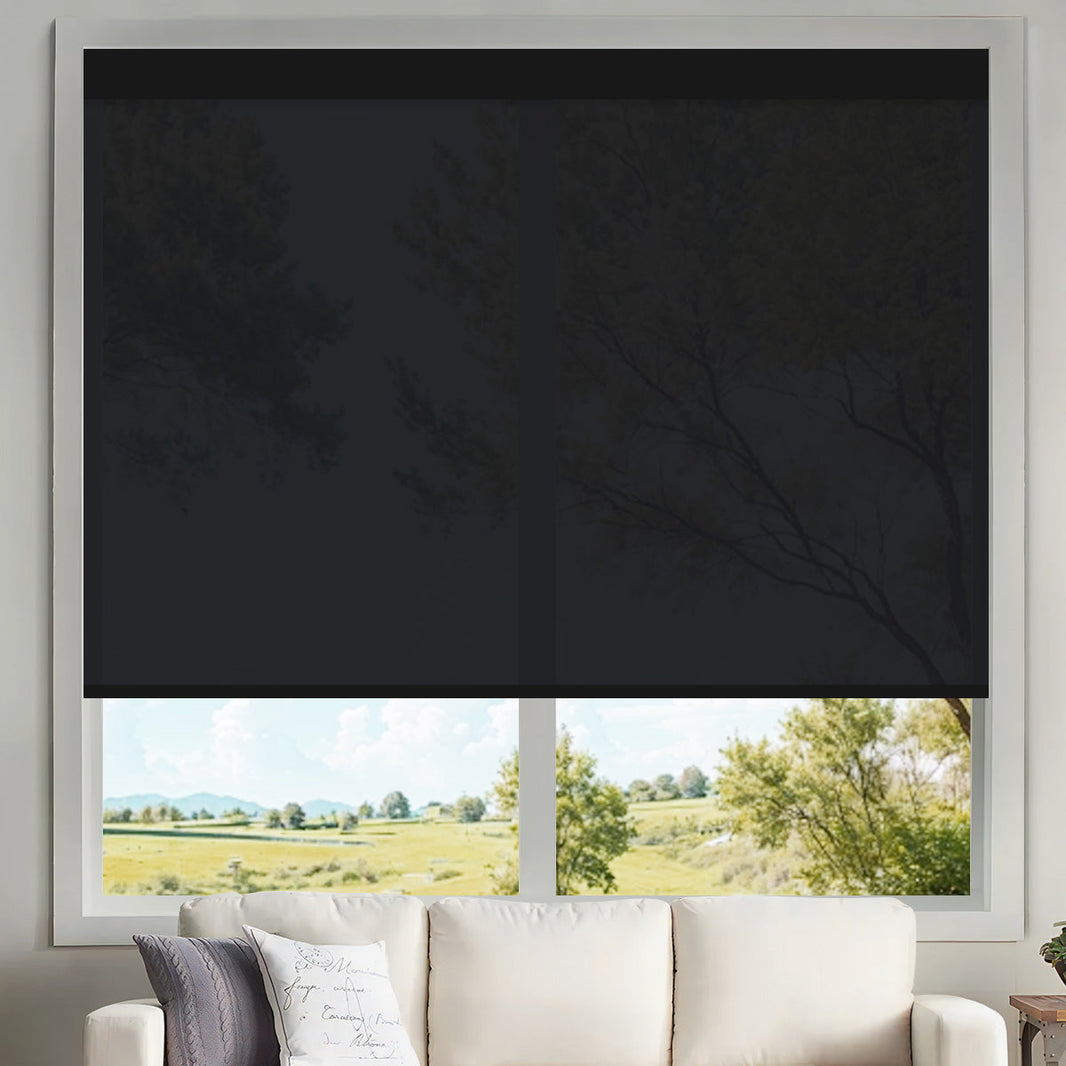 Kincmo Motorized UV Protection Solar Shades 0%/1%/3%/5% Openness