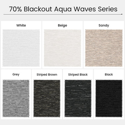 Kincmo 100% Blackout & Light Filtering Roller Fabric Swatches