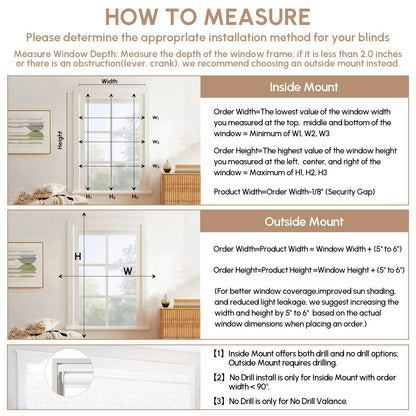 Kincmo No Drill Roller Shades, Motorized 70% Blackout Light Filtering - Aurora