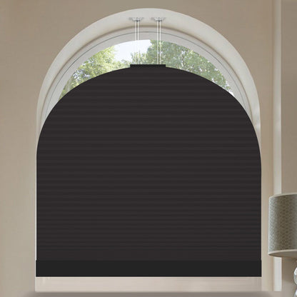 Kincmo Motorized Elongated Arched Cellular Shades