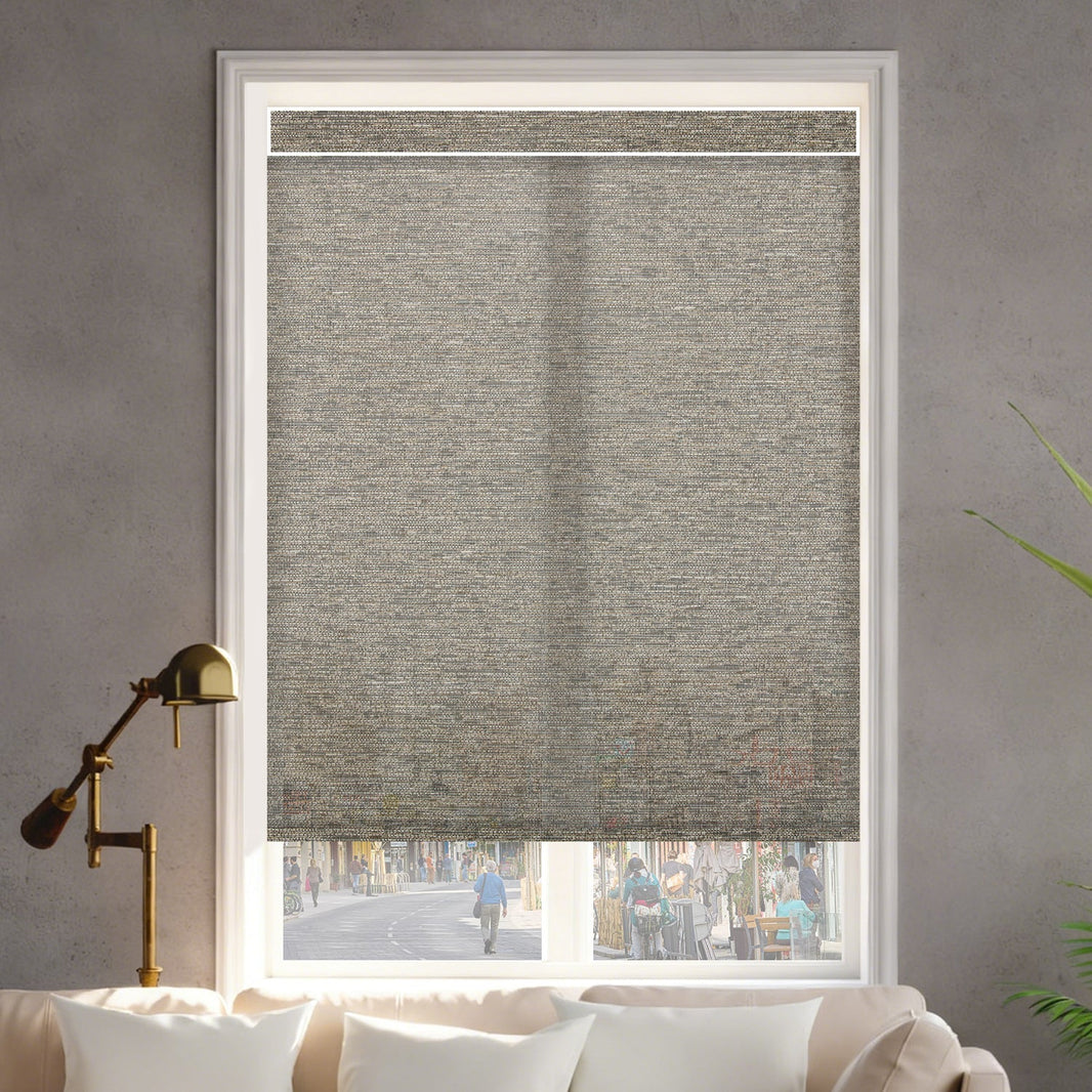 Kincmo Motorized Light Filtering Roller Shades 60% Blackout - Atlantic