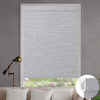 Kincmo No Drill Roller Shades, Motorized 100% Blackout - Atlantic