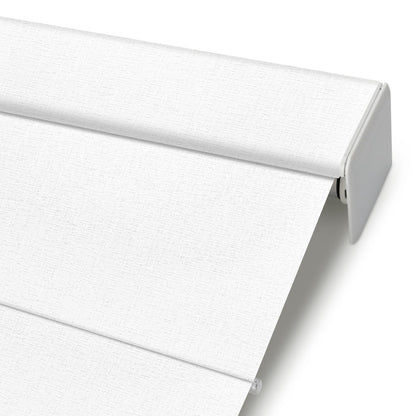Kincmo Motorized Roman Shades 100% Blackout - Classic