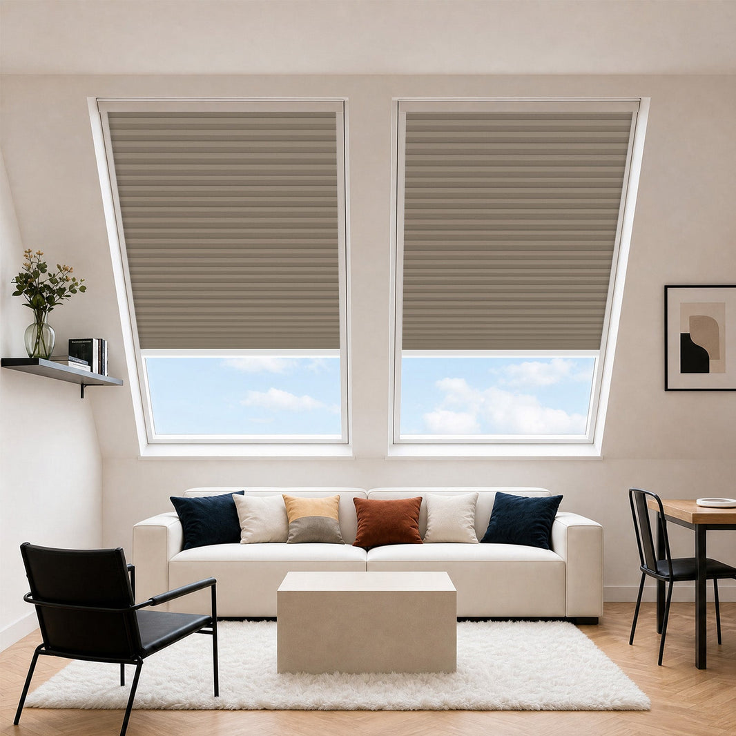Kincmo Motorized Skylight Cellular Shades
