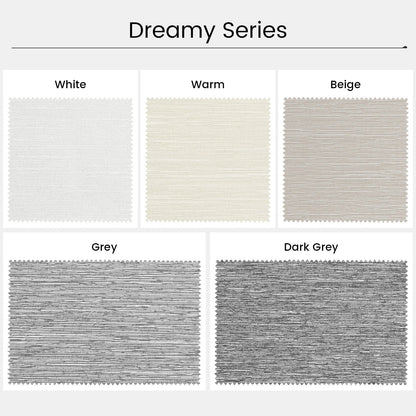 Kincmo Motorized Roller Shades 100% Blackout - Dreamy