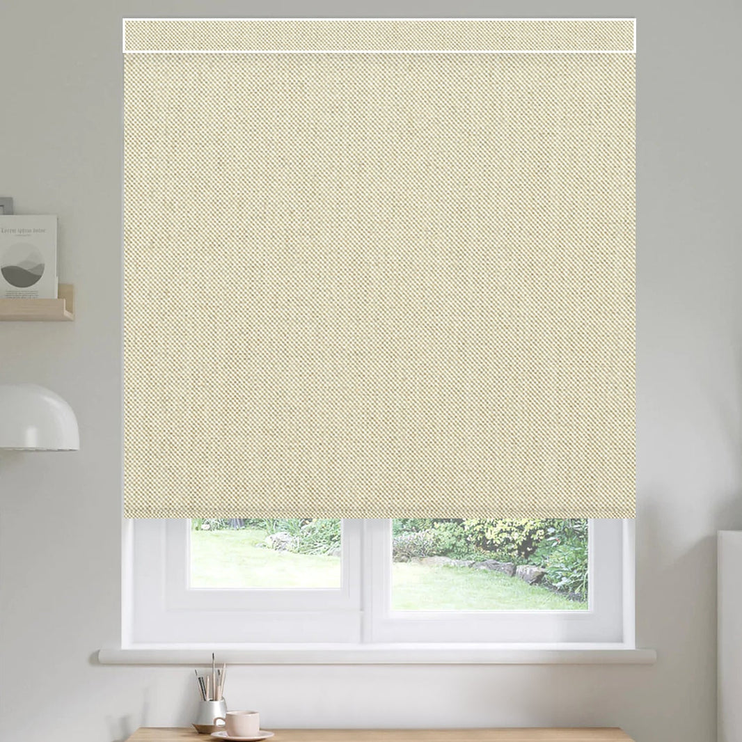 Kincmo Motorized Roller Shades 100% Blackout - Dual Sided