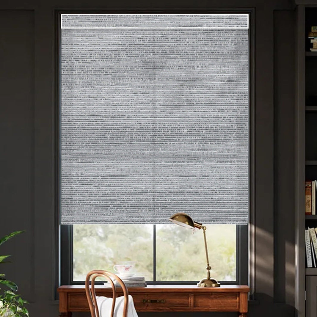 Kincmo Motorized Light Filtering Roller Shades 75% Blackout - Elegant