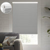 Kincmo No Drill Cellular Shades, Motorized 100% Blackout | Double-Cell