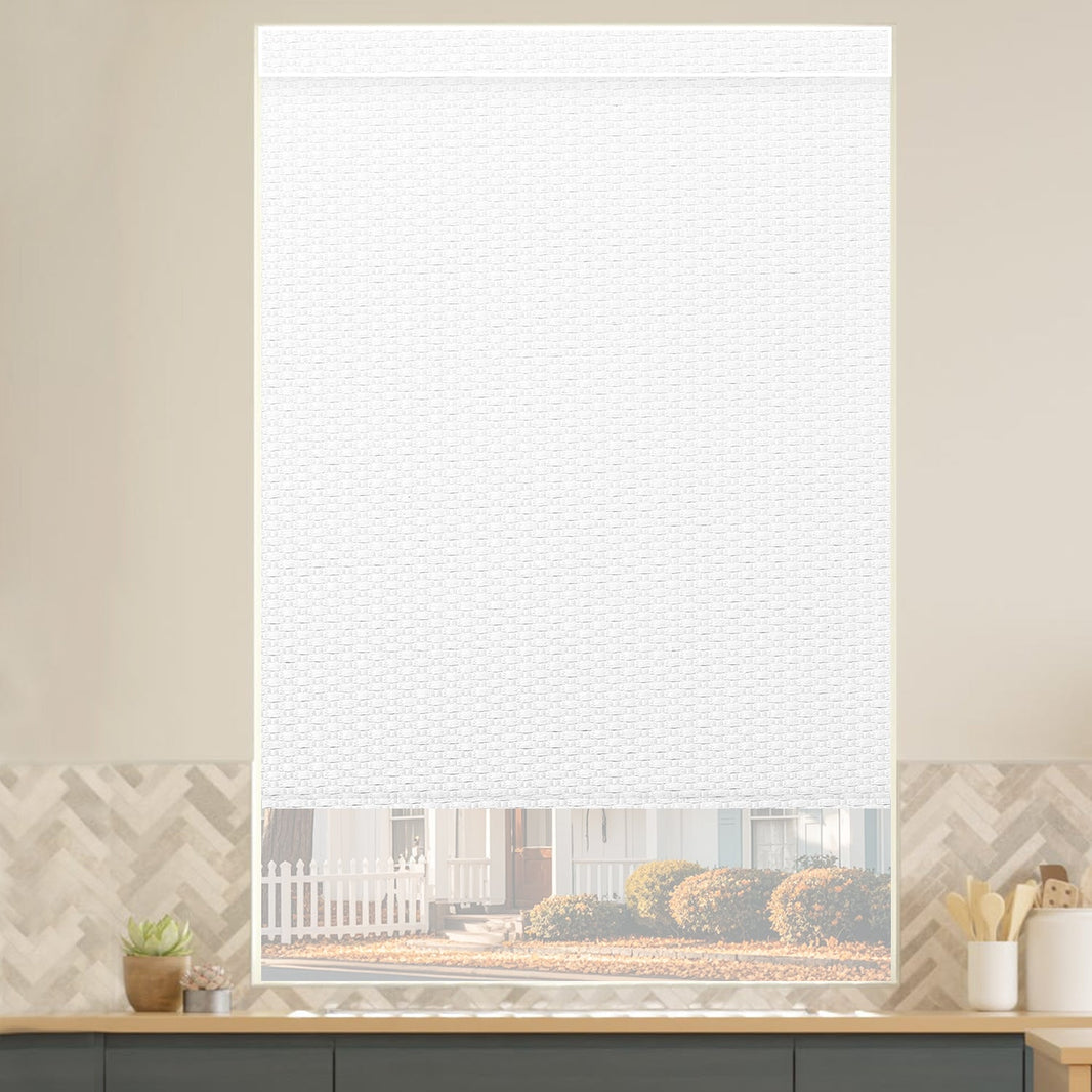 Kincmo Motorized Roller Shades 100% Blackout - Groove