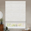 linen look roman shades