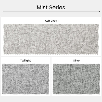Kincmo Motorized Roller Shades 100% Blackout - Mist