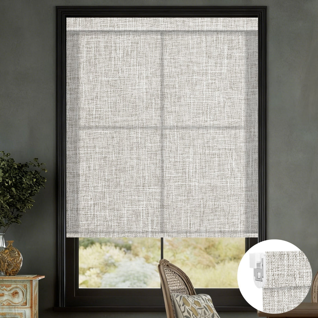 no drill window coverings