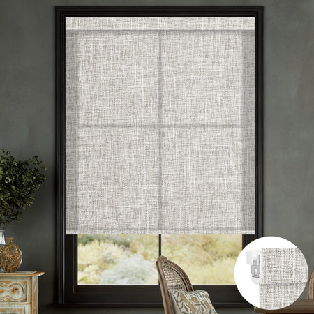 no drill window coverings
