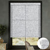 Kincmo No Drill Roller Shades, Motorized 75% Blackout Light Filtering - Mist