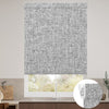 Kincmo No Drill Roller Shades, Motorized 100% Blackout - Mist