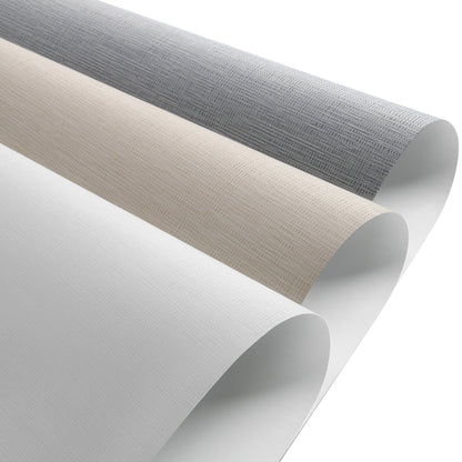Kincmo Motorized Roller Shades 100% Blackout - Weave