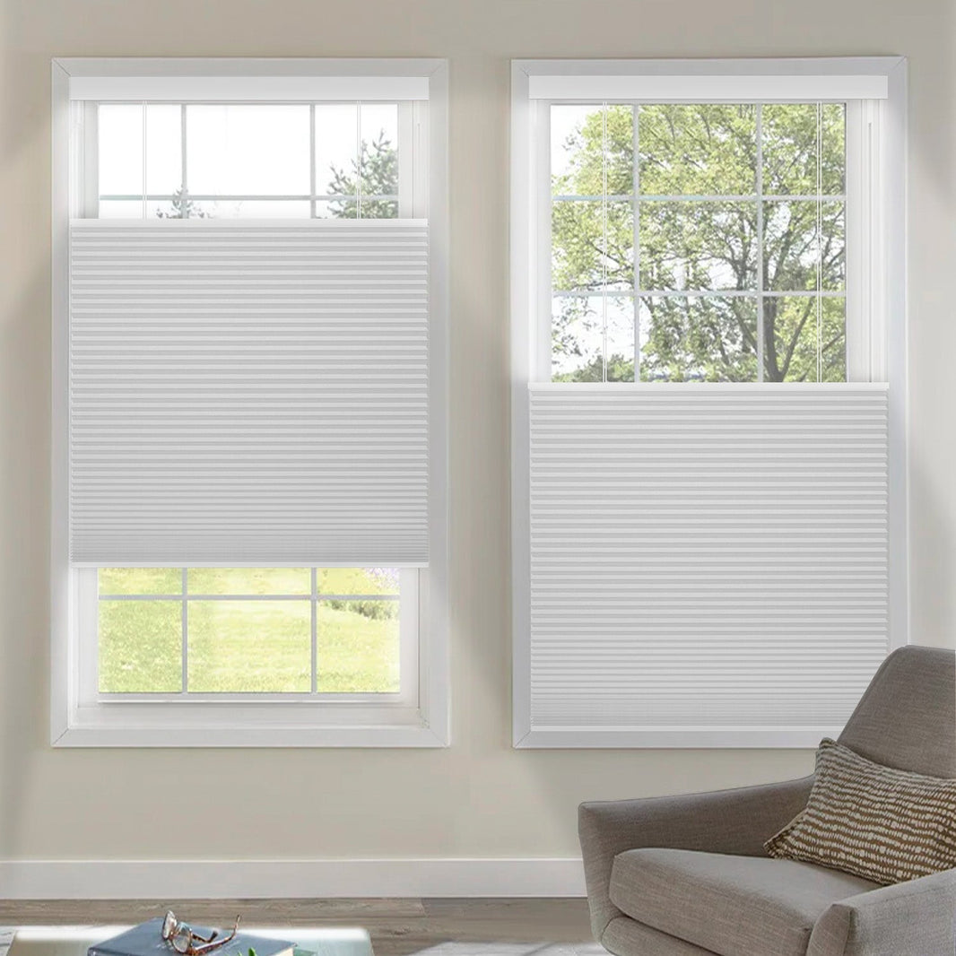 Kincmo Motorized 100% Blackout Top Down Bottom Up Cellular Shades
