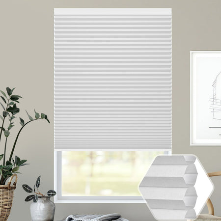 Kincmo 100% Blackout Motorized Cellular Shades