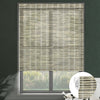 Kincmo No Drill Roller Shades, Motorized 50% Blackout Light Filtering - Woven