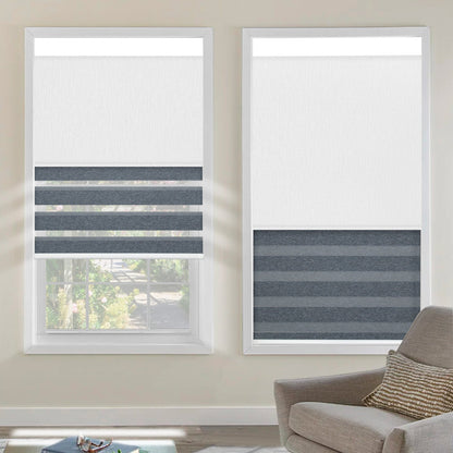 Kincmo Motorized Dual Shades | Roller Shades & Zebra Shades