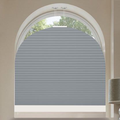 Kincmo Motorized Elongated Arched Cellular Shades