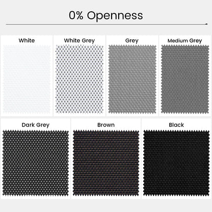 Kincmo Motorized Outdoor Shades 0%/1%/3%/5% Openness